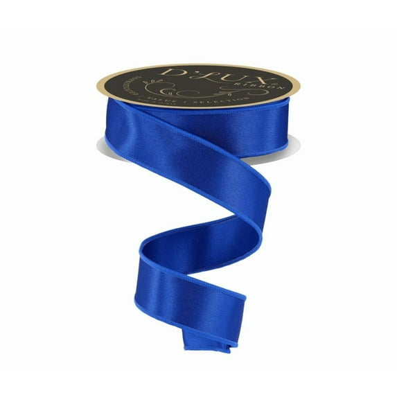 1.5in Satin Fused Ribbon: Royal Blue (10 Yards)