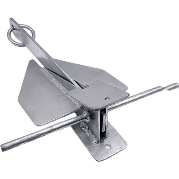 1.5kg slip ring anchor, carbon steel marine anchor, mooring and anchoring equipment for vessels, marine outdoor and waterborne supplies