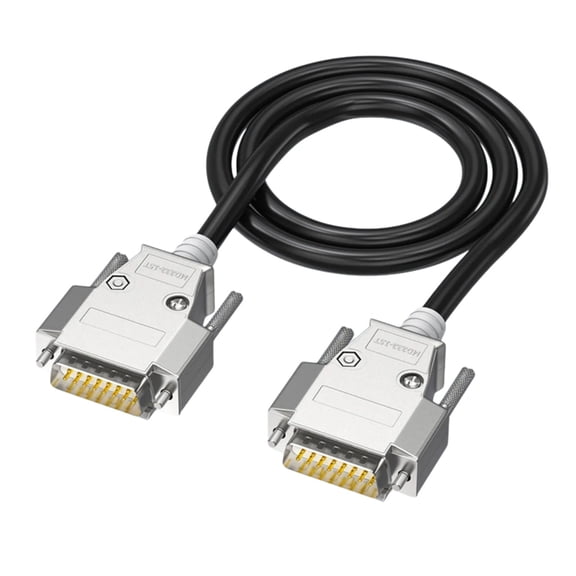 1.5m-30m DB15 Extension Data Cable Male/Female Connectors 2 Row 15Pin Cord