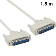 1.5m /3m Parallel DB25 Male Printer Cable for Connecting A Computer with DB25 Female Interface To The Printer