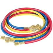 1.5m AC Refrigerant Charging Hose Kit with 1/4" to 5/16" Thread for R410a/R22/R134a/R404a Systems