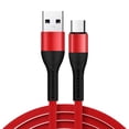 thumbnail image 1 of 1.5m Braided USB Cable - High-Speed Charging & Data Transfer, 2.1A, Durable Nylon for Android Phones (Anti-Break & Long-Lasting), 1 of 6