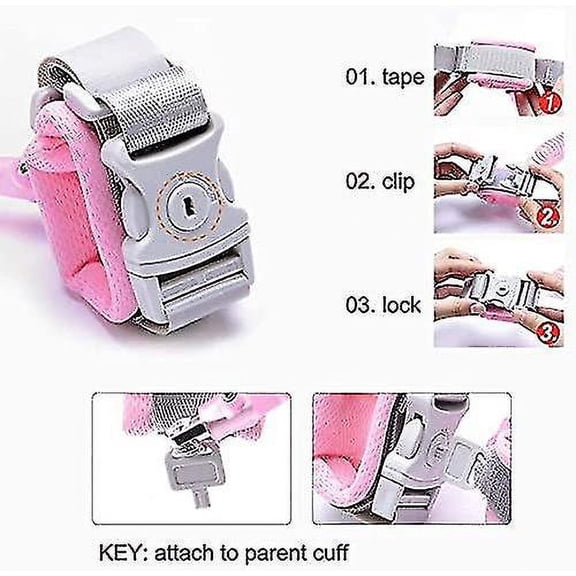 1.5m Child Anti Lost Wrist Strap Rope Toddler Leash Safety Harness