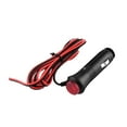 thumbnail image 1 of 1.5m Male Car Cigarette Lighter Plug with Wire Plastic and Metal Materials 12V 24V Socket Power Plug Adapter On Off Switch Fuse Male Cigarette Lighter, 1 of 9