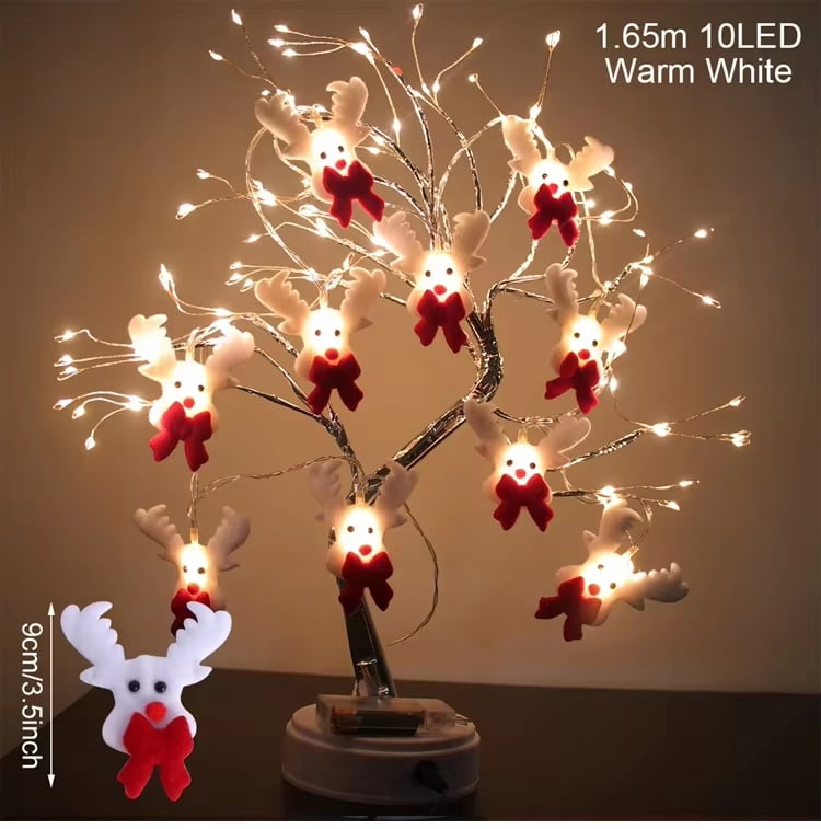 1.5m Snowman Christmas LED Garland String Light – Merry Christmas Home ...
