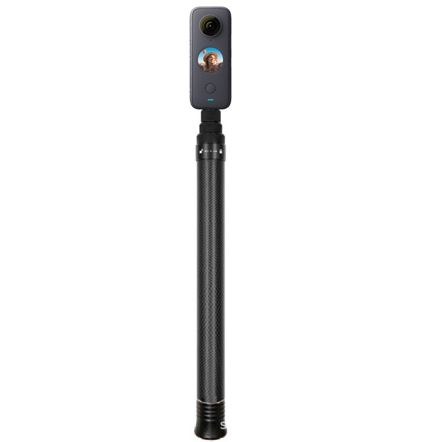 1.5m Ultralight Carbon Fiber Invisible Handheld Selfie Stick Extendable
