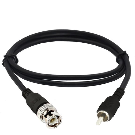 1.5m Video Cable BNC to Rcas Connectors AV Cord for Security Camera Systems