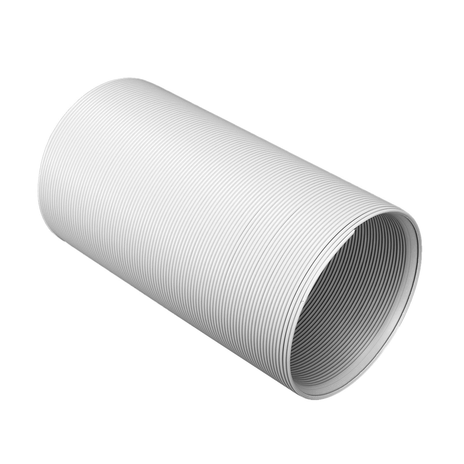 1.5m x 13cm Portable Air Conditioner Exhaust Hose, Flexible PVC Ventilation Hose Extension, Left-Hand Thread (Counter-Clockwise) AC Vent Hose for Air Cooler & Portable AC Units