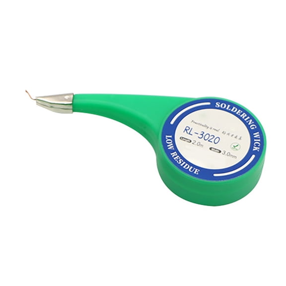 1.5mm/2mm/2.5mm/3mm/3.5mm Desoldering Soldering Wicks for Quick Heat Conduction Low Residues in Electronics Work