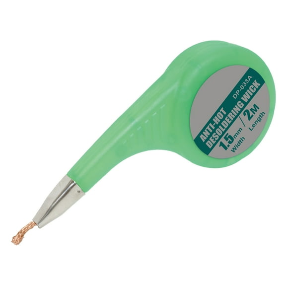 1.5mm/2mm/2.5mm/3mm/3.5mm Desoldering Soldering Wicks for Quick Heat Conduction Low Residues in Electronics Work