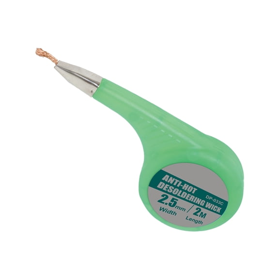 1.5mm/2mm/2.5mm/3mm/3.5mm Desoldering Soldering Wicks for Quick Heat Conduction Low Residues in Electronics Work