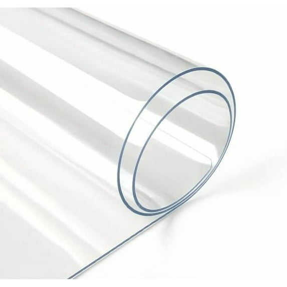 1.5mm Clear Desk Cover Protector, 32×40 Inch Clear Desk Cover, Rectangular Vinyl Desk Pad, PVC Plastic Table Cover for Office, Dresser, Night Stand, Computer & Writing Desk Tabletop