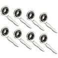 thumbnail image 1 of 1.5mm Iron Fishing Rod Guide Repair Kit Eyelet Replacement, Silver 8 Pack, 1 of 6