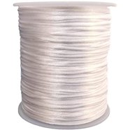 Yosoo 100M X 0.8mm Nylon Cord For Jewelry Making - Chinese Knot, Macrame, Bracelet String (White)