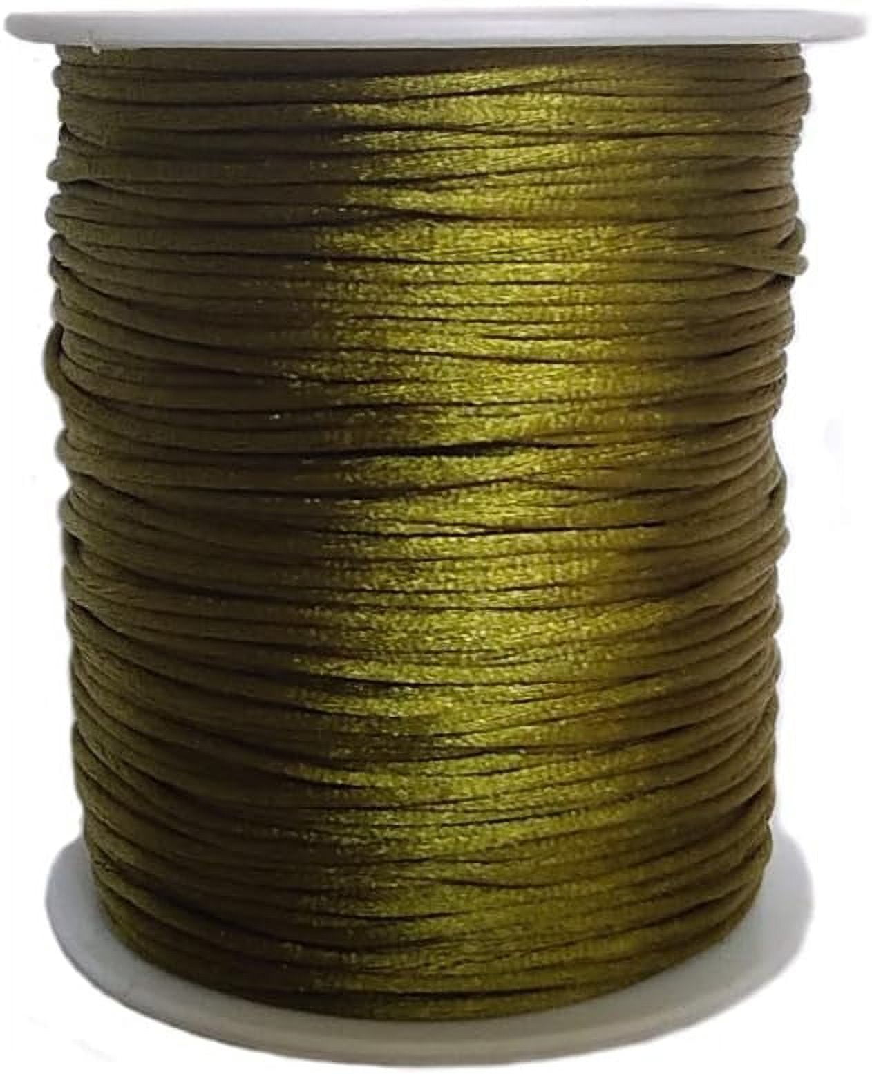 1.5mm Nylon Satin Cord Thread Beading String for Macrame Bracelets ...