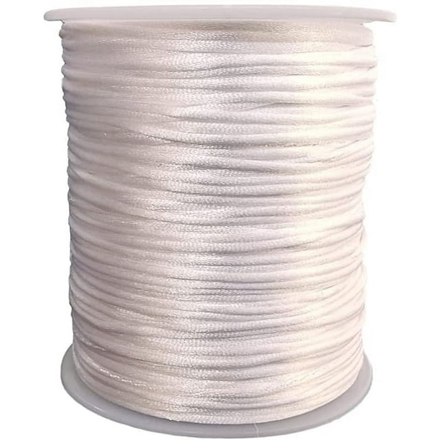 1.5mm Nylon Satin Cord Thread Beading String for Macrame Bracelets ...