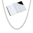 thumbnail image 1 of 1.5mm Solid .925 Sterling Silver Square Box Chain Necklace, 24 inches, 1 of 7