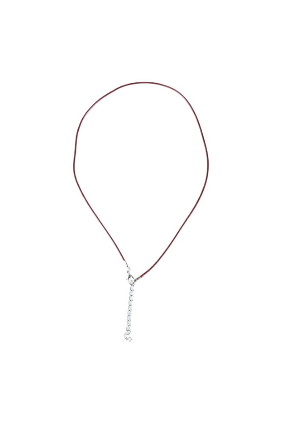 1.5mm Tarpaulin Waxed Cord Lobster Clasp Rope Braided Adjustable Rope for Jewelry Making Necklace Bracelets