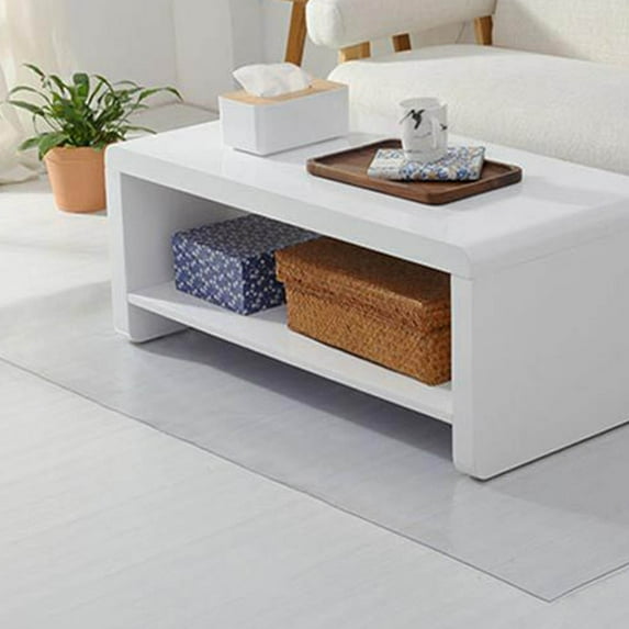 1.5mm Thick Clear PVC Floor Protector Mat - Non-Slip, Scratch-Resistant, Easy to Clean - Protects Hardwood, Tile, Laminate Floors from Furniture & Spills (Multiple Sizes Available)