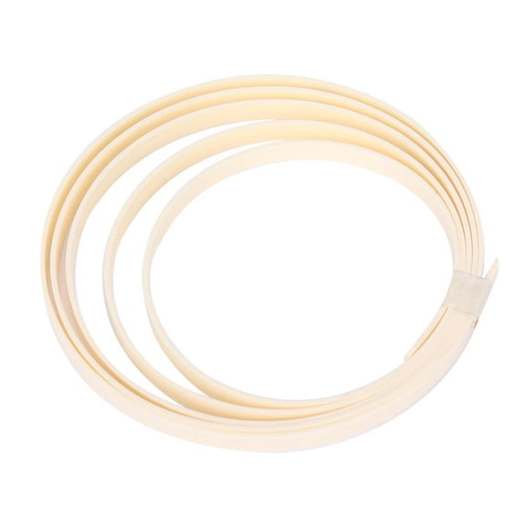 1.5mm White ABS Guitar Binding Purfling Strip Edge Trim for Luthier Neck Tool