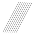 thumbnail image 1 of Uxcell 5.91 x 0.06" 304 Stainless Steel Solid Round Rod for DIY Crafts 8Pcs, 1 of 4