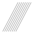 thumbnail image 1 of Uxcell 7.87 x 0.06" 304 Stainless Steel Solid Round Rod for DIY Crafts 8Pcs, 1 of 4