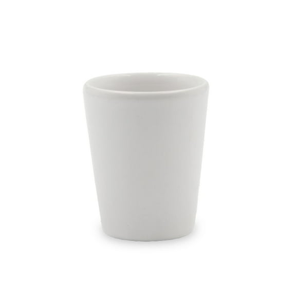 1.5oz Ceramic Economy Shot Glass - 12 pack