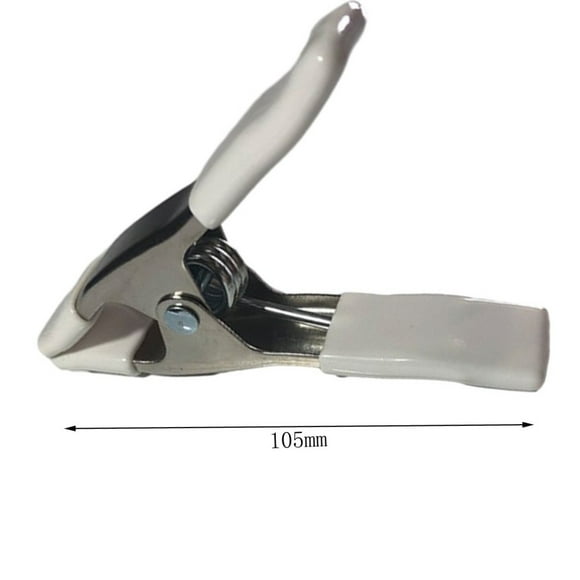 1/5pcs Metal Spring Clamps With Rubber Pads Strong Muslin Clamps For Carpentry Photography Hanging Bottoms Attaching Lights