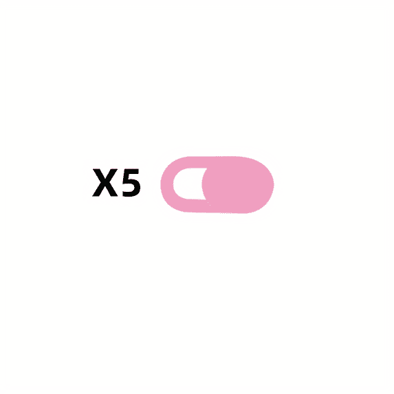 1/5pcs Webcam Cover Shutter Slider Plastic Camera Cover Phone Lens Sticker For IPhone PC Laptop