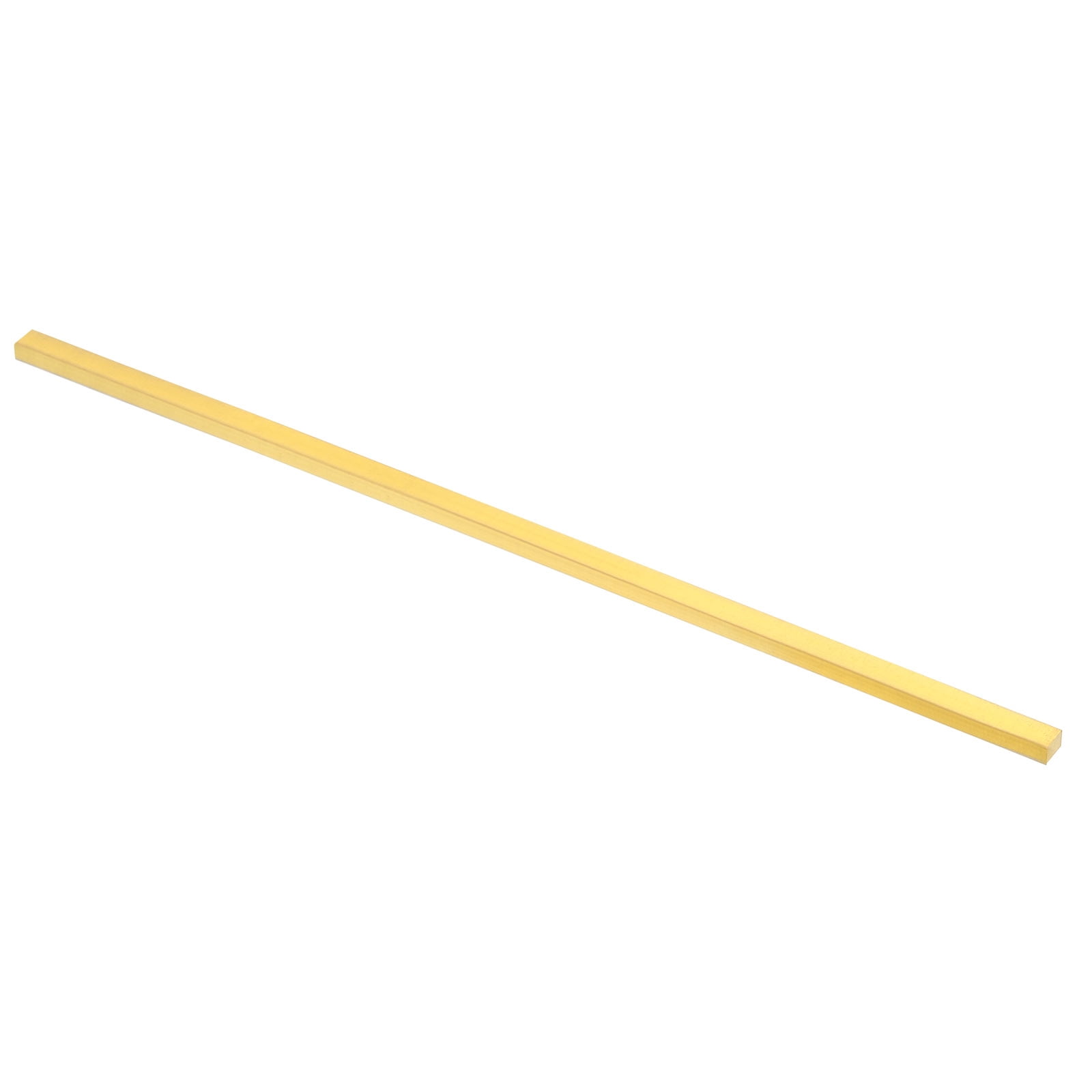 1/5x1/3x12" H59 Brass Flat Bar, Solid Flat Mill Stock, Brass - Walmart.com