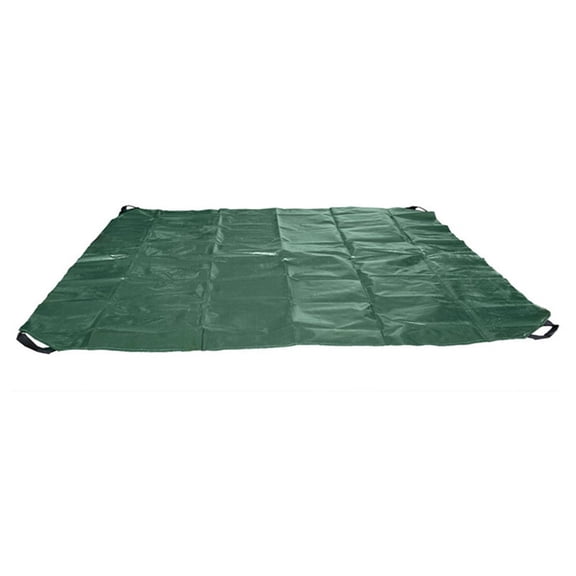 1.5x1.5m- Extra Strength for Easy Clean Ups - Forms into Bag - Best Leaf Tarp - Useful for Covering Bikes, Furniture, Etc.