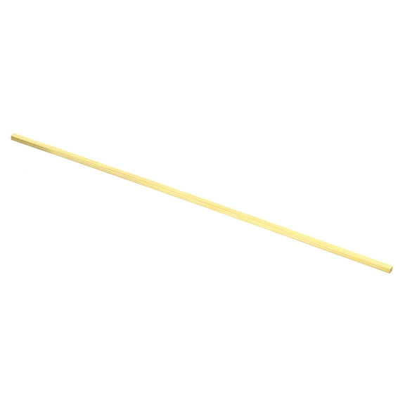 1/5x1/5x16" H59 Brass Square Bar, Solid Square Mill Stock, Brass