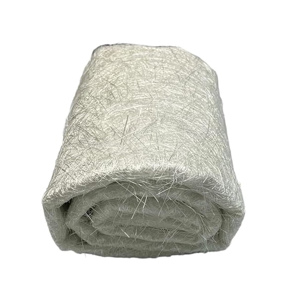 1.5x50x5 Yards Chopped Strand Mat - Lightweight & Marine-Grade Fiberglass Cloth for Epoxy, Polyester, Vinyl Ester Resin, Autos, Boats, RV, Surfboards.