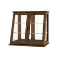 thumbnail image 1 of 1:6 1:12 Dollhouse Bakery Display Case Model Countertop Scenes Craft Pastry Display Case Model for Layout Sand Table Building walnut B, 1 of 8