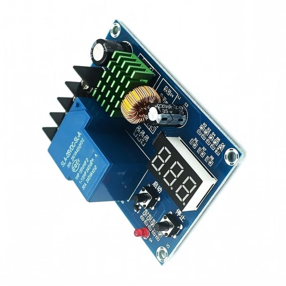 1. 6-60V Smart Charging Module with LED Display, Auto Cutoff & Overcharge for Solar Systems