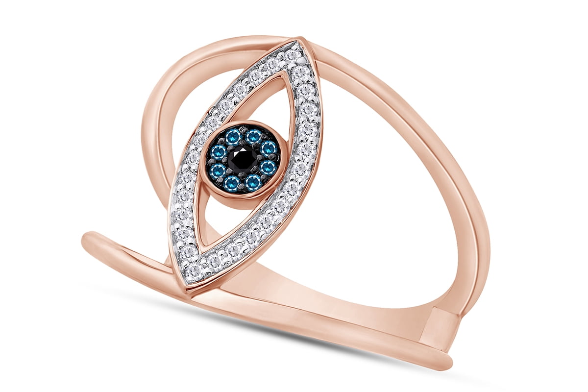 Palm Evil Eye Ring – Silverline Jewellery