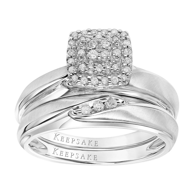 Keepsake Walmart White Gold Wedding Rings Keepsake Walmart Jewelry