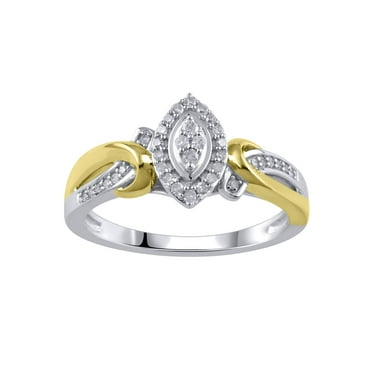 1/6 Carat T.W. Diamond Sterling Silver Promise Ring