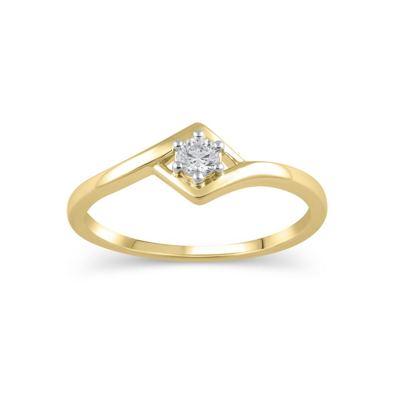 J color diamond in yellow gold deals