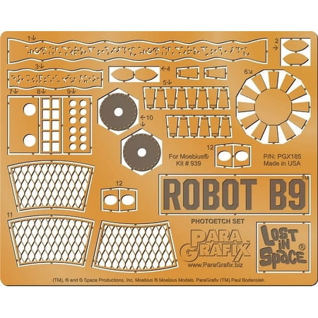 1/6 LiS: Robot B9 Photo-Etch Set for MOE