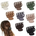 thumbnail image 1 of 1.6" Matte Small Double Row Teeth Hair Clips for Women - Strong Hold Jaw Clamps for Thin, Fine and Thick Hair, 1 of 7
