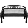 thumbnail image 1 of 1:6 Miniature Garden Decorative Plastic Doll Furniture Park with Scrollwork Design, Desktop Ornament, 1 of 9