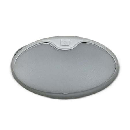 (1) 6" Oval Surface Mount 12 LED Interior Dome Light with On/Off Switch