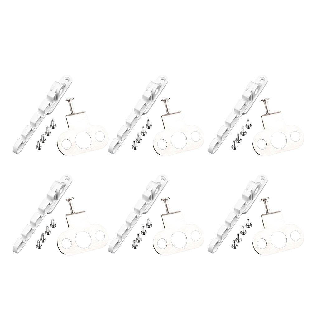 1/6 Pcs Sash Limiter Latch Swing Wind Brace Home Security Door And Sash