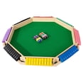 thumbnail image 1 of 1-6 Players Shut The Box Dice Game, Traditional Wooden Pub Bar Board Gam for Classroom, Party or Pub, 1 of 7