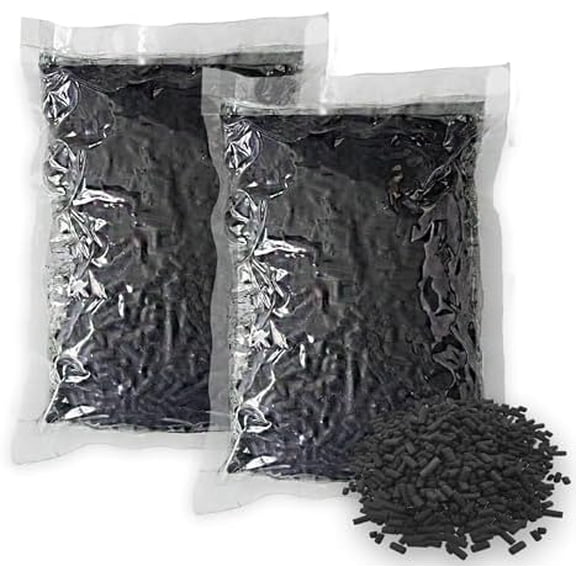 1.6 Pounds Activated Charcoal Filter Refill for FoodCycler Kitchen Waste Composters, Odor-Absorbing Replacement Carbon Compatible with Eco 5 FoodCycler Indoor Electric Composter(2PCS)$$Storage
