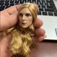 thumbnail image 1 of 1/6 Scale Blond Hair Transplant Head Sculpture Model Fit 12'' Female Soldier Action Figure Body, 1 of 5