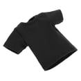 thumbnail image 1 of 1/6 Scale Figure Doll Clothes, Unisex Figure Doll Clothes Uniform Short Sleeve for 12 inch Action Figures , Black, 1 of 8