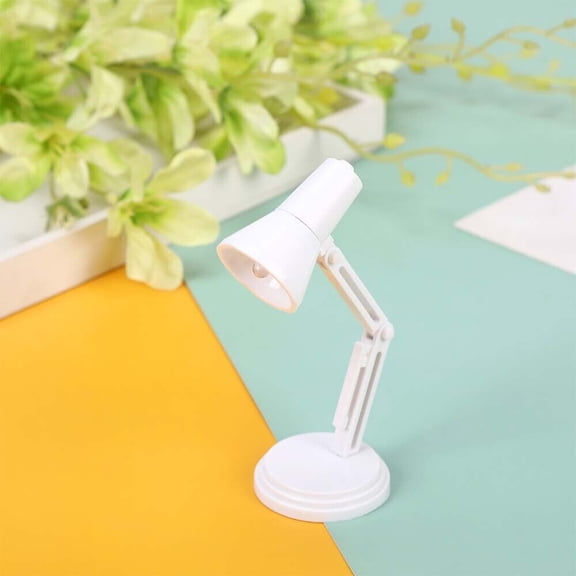 1/6 Scale LED Desk table Lamp Light Furniture Dollhouse Miniature Toys Accessory