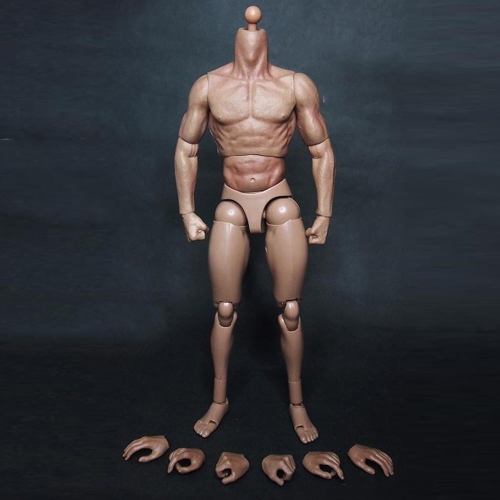 1/6 Scale Male Man Solider Muscle Nude Body 12